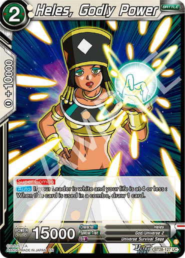 Heles, Godly Power (BT28-127) [Prismatic Clash]