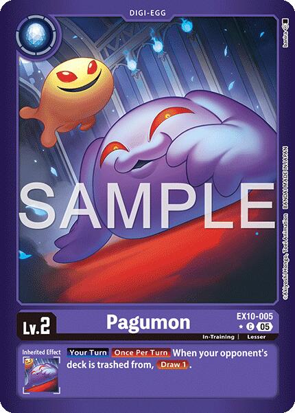 Pagumon [EX10-005] (Limited Foil) [Sinister Order]
