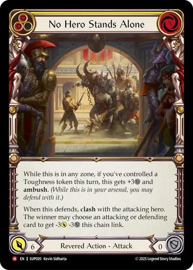 No Hero Stands Alone [SUP020] (Super Slam)