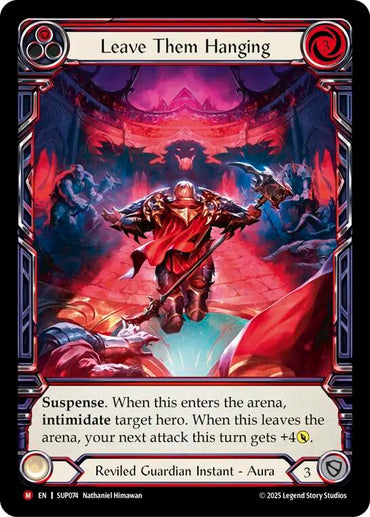 Leave Them Hanging (Extended Art) [SUP074] (Super Slam)  Cold Foil