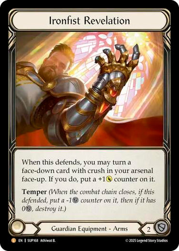 Ironfist Revelation [SUP168] (Super Slam)  Cold Foil