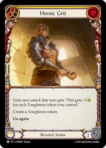 Heroic Grit [SUP056] (Super Slam)  Rainbow Foil