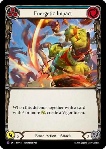 Energetic Impact [SUP131] (Super Slam)  Rainbow Foil