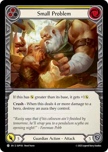 Small Problem [SUP193] (Super Slam)  Rainbow Foil