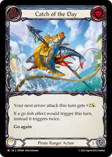 Catch of the Day [SUP268] (Super Slam)  Rainbow Foil