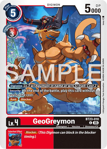 GeoGreymon [BT23-010] [Hackers' Slumber]