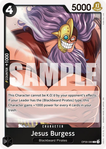 Jesus Burgess (Reprint) [Premium Booster -The Best- Vol. 2]