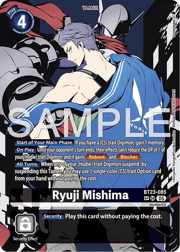 Ryuji Mishima [BT23-085] (SP) [Hackers' Slumber]