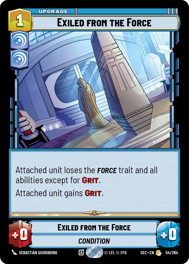 Exiled from the Force (54/264) (54/264) [Secrets of Power]