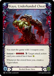 Kayo, Underhanded Cheat // Kayo, Strong-arm [SUP063//SUP064] (Super Slam)