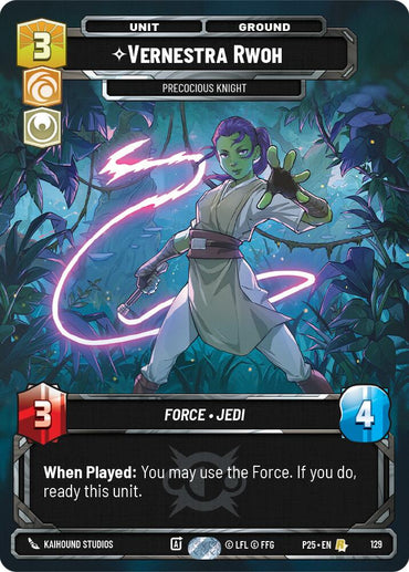 Vernestra Rwoh - Precocious Knight (129) (129) [Sector and Regional Promos: Season 1]