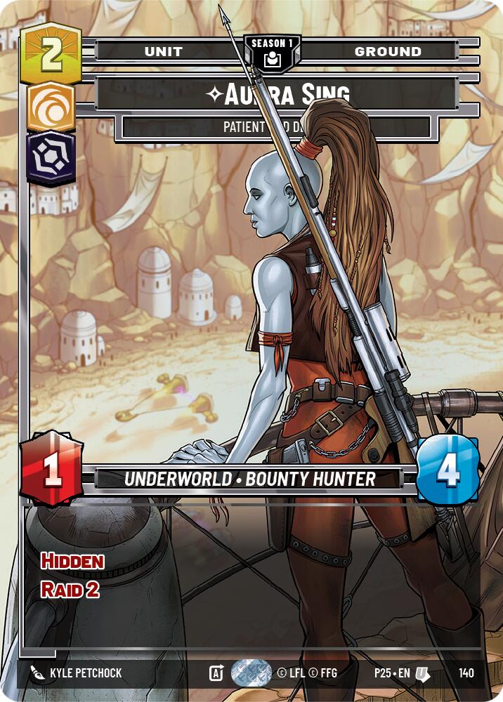 Aurra Sing - Patient and Deadly (140) (140) [Sector and Regional Promos: Season 1]