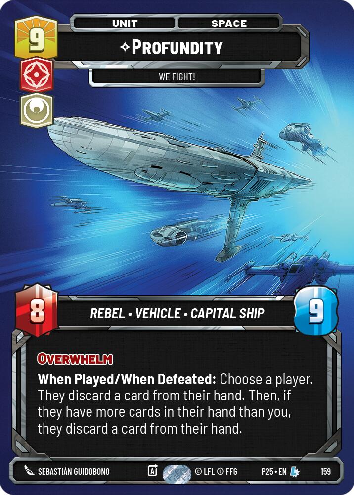 Profundity - We Fight! (159) (159) [Sector and Regional Promos: Season 1]