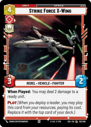 Strike Force X-Wing (152/264) (152/264) [Secrets of Power]