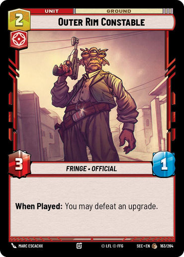 Outer Rim Constable (163/264) (163/264) [Secrets of Power]