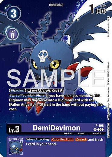 DemiDevimon [P] (Digimon Story: Time Stranger Promo Pack) [Promotional Cards]