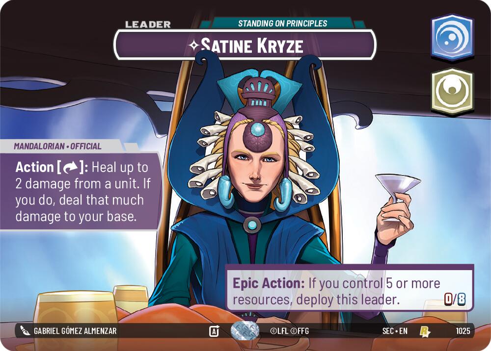 Satine Kryze - Standing on Principles (Showcase) (1025) (1025) [Secrets of Power]