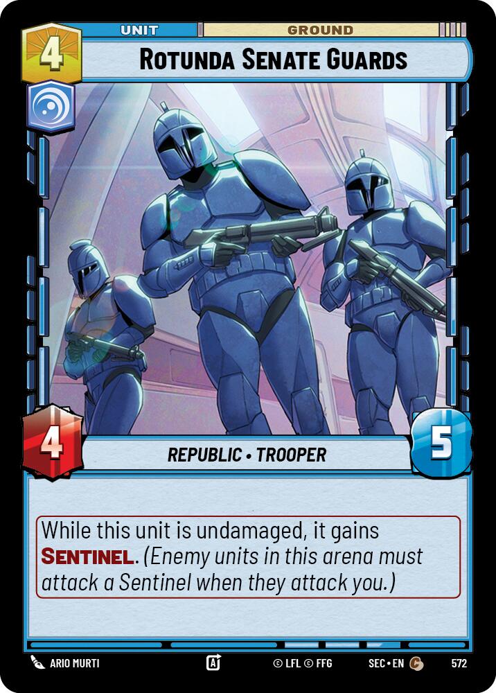 Rotunda Senate Guards (573) (Foil) (573) [Secrets of Power]