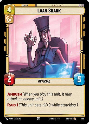 Loan Shark (732) (Foil) (732) [Secrets of Power]