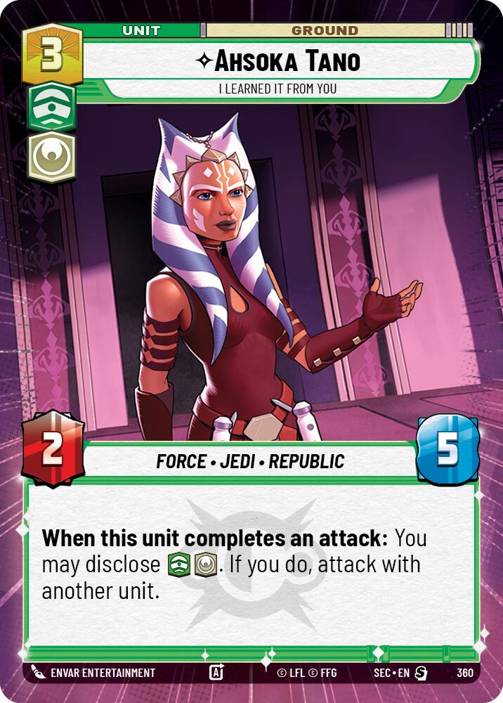 Ahsoka Tano - I Learned It from You (Hyperspace) (360) (360) [Secrets of Power]