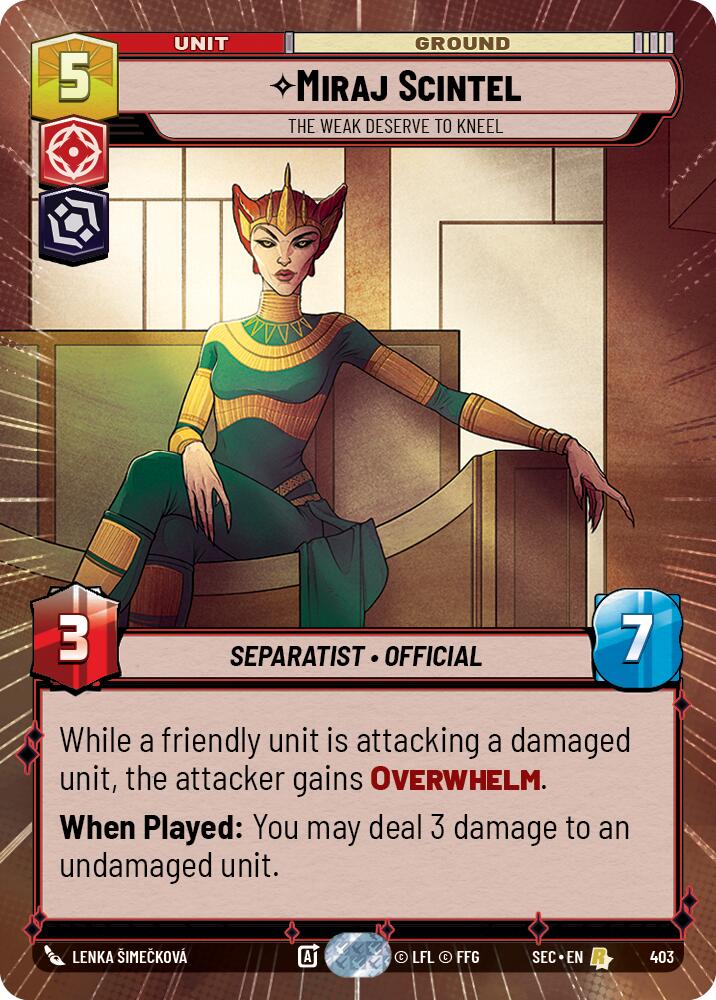 Miraj Scintel - The Weak Deserve to Kneel (Hyperspace) (403) (403) [Secrets of Power]