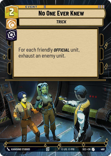 No One Ever Knew (460) (Hyperspace) (460) [Secrets of Power]