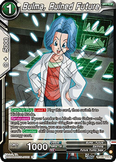 Bulma, Ruined Future (BT29-110) [Fearsome Rivals]