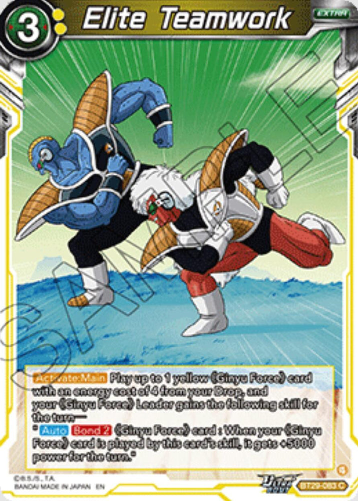 Elite Teamwork (BT29-083) [Fearsome Rivals]