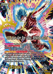 Son Goku // SSB Kaio-Ken Son Goku, Striking a God (SLR) (BT29-085) [Fearsome Rivals]