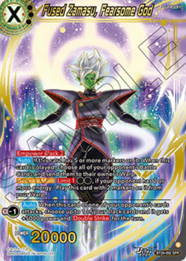 Fused Zamasu, Fearsome God (SPR) (BT29-092) [Fearsome Rivals]