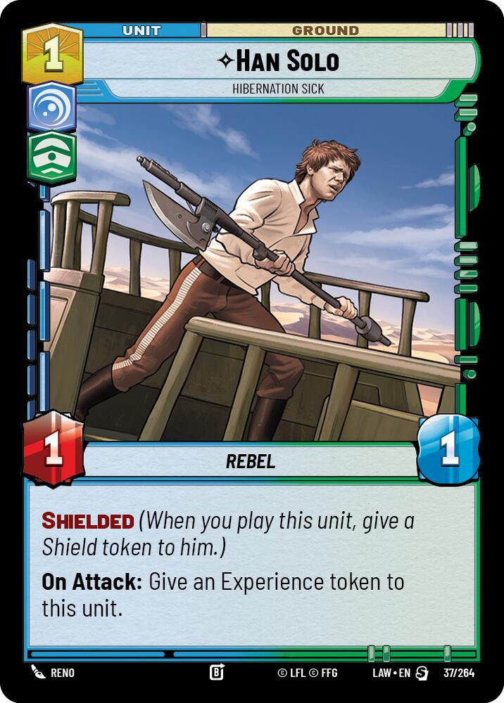Han Solo - Hibernation Sick (37/264) (37/264) [A Lawless Time]