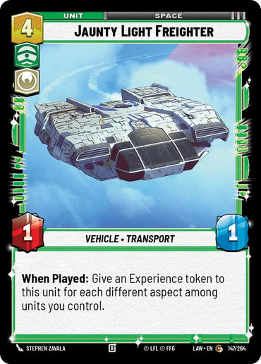 Jaunty Light Frieghter (147/264) (147/264) [A Lawless Time]