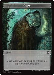Copy // Elemental (0010) Double-Sided Token [Lorwyn Eclipsed Tokens]