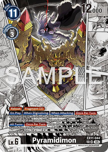 Pyramidimon [EX11-044] (SP) [Dawn of Liberator]