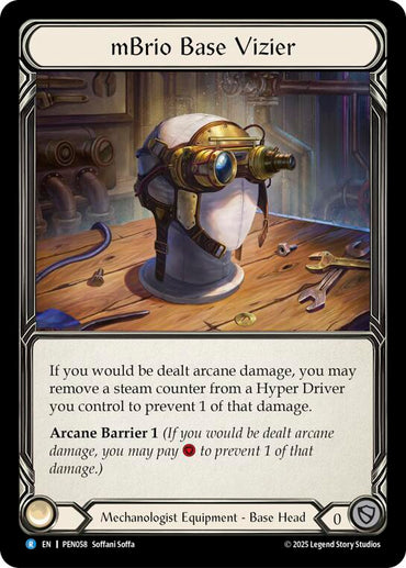 Mbrio Base Vizier [PEN058] (Compendium of Rathe)  Cold Foil
