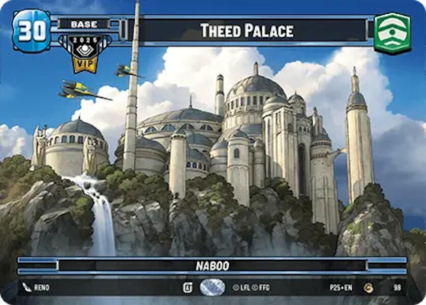 Theed Palace (98) (Galactic Championship VIP) (98) [Organized Play Promos]