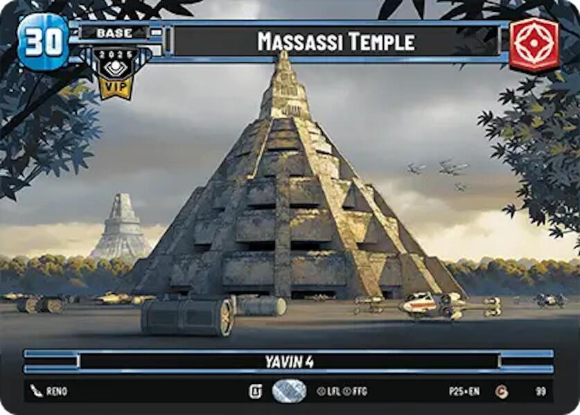 Massassi Temple (99) (Galactic Championship VIP) (99) [Organized Play Promos]