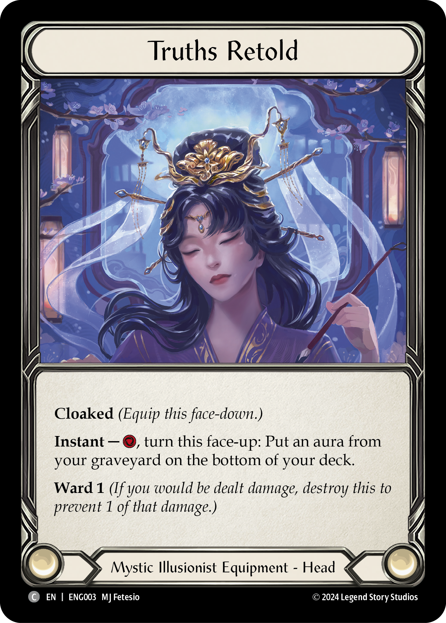 Truths Retold [ENG003] (Part the Mistveil Enigma Blitz Deck)