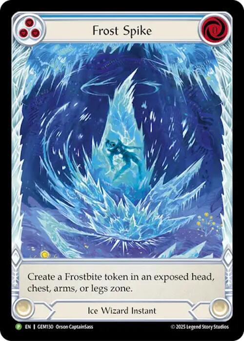 Frost Spike [GEM130] (GEM Pack 4)  Rainbow Foil