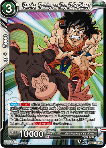 Yamcha, Training on King Kai's Planet (BT30-118) [Three Glorious Fighters]