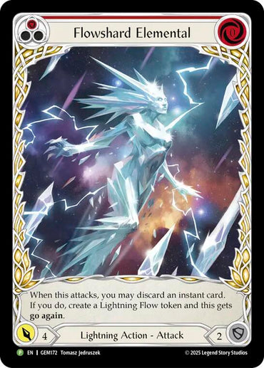 Flowshard Elemental (Red) [GEM172] (GEM Pack 5)