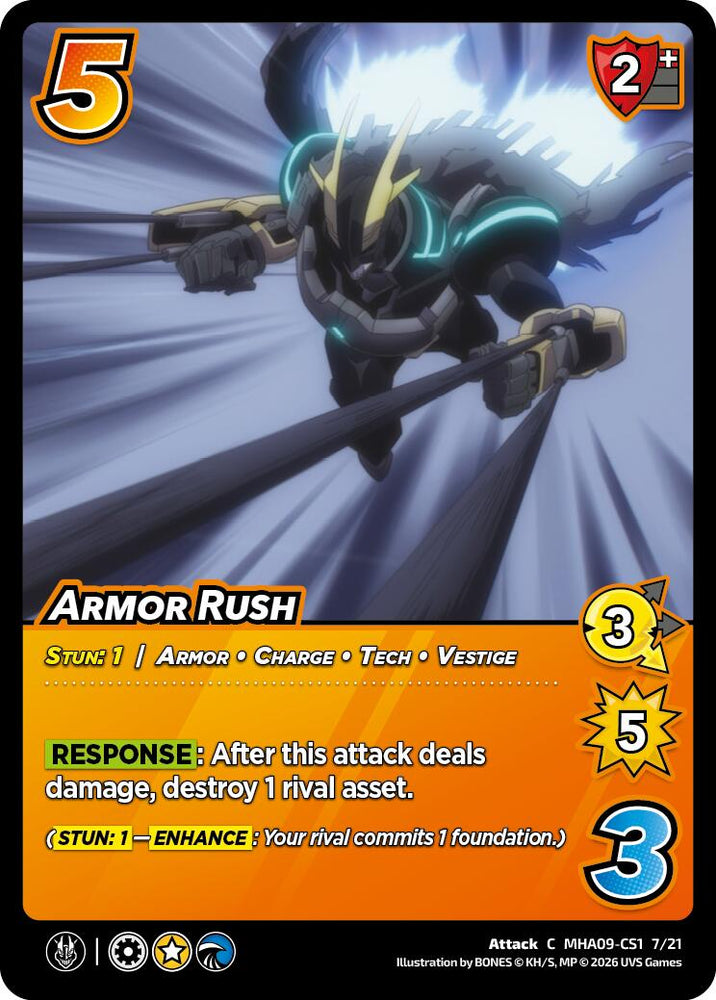 Armor Rush [Challenger Series: My Hero Academia - Final Battle]