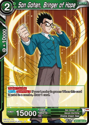Son Gohan, Bringer of Hope (BT31-048) [Impact Beyond Dimensions]