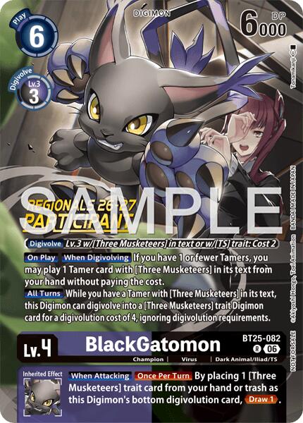 BlackGatomon [BT25-082] (Regionals 26-27 Season 2 Participant) [Dual Revolution]