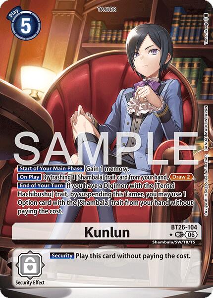 Kunlun [BT26-104] (Alternate Art) [Timeless Bonds]