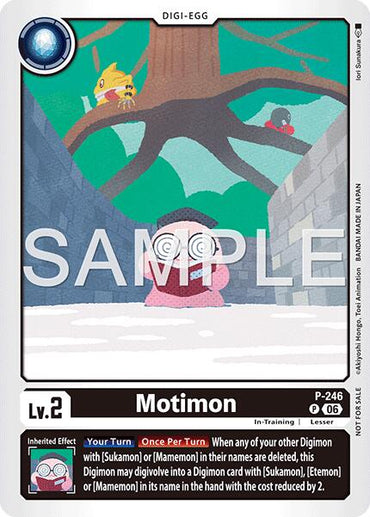 Motimon [P-246] (Official Store Tournament 2026 Vol. 4 Participant) [Promotional Cards]