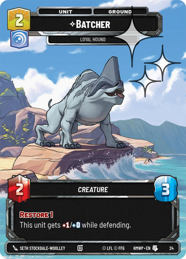 Batcher - Loyal Hound (24) (Foil) (24) [Homeworlds: Weekly Play]