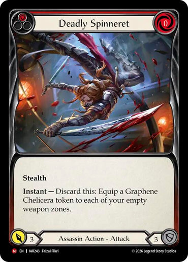 Deadly Spinneret [IAR243] (Usurp the Shadow Throne)