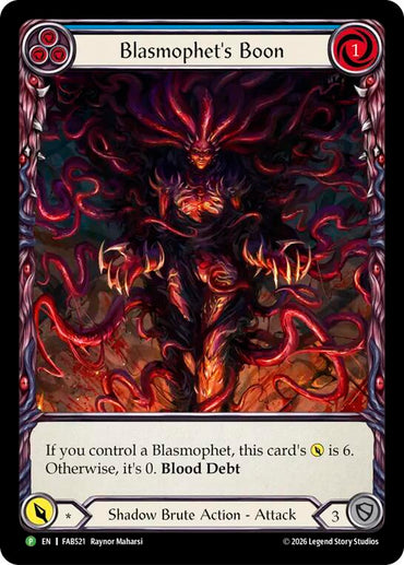 Blasmophet's Boon [FAB521] (Promo)  Rainbow Foil