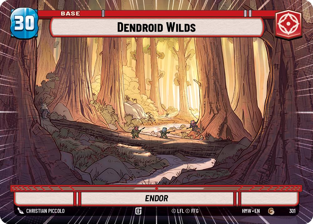 Dendroid Wilds // Shield (301 // t06/05) (Hyperspace) (301 // T06/05) [Homeworlds]